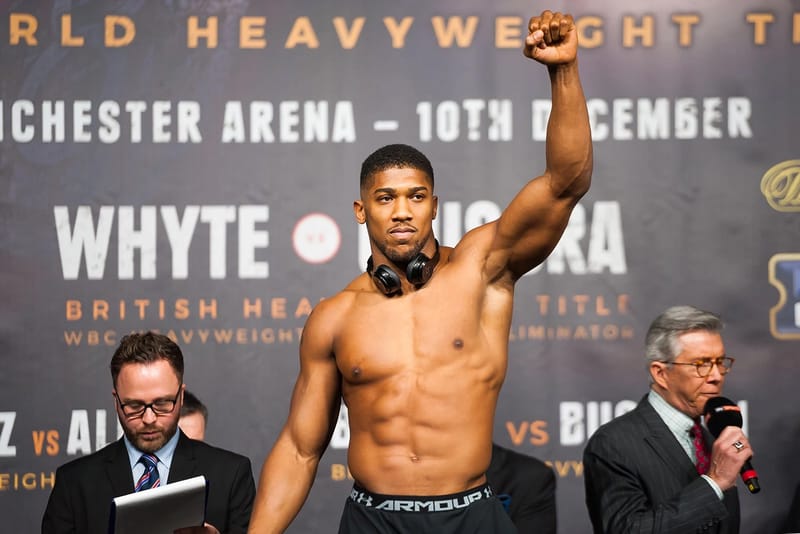 Tune in to Our Live Interview With Heavyweight Boxing Sensation Anthony Joshua