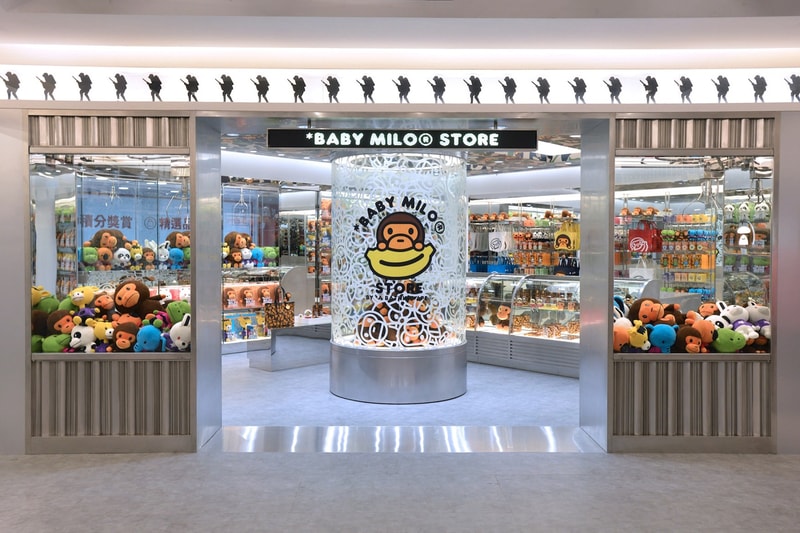 Baby Milo Pop-Up Hong Kong A Bathing Ape BAPE Ape Head ABC 1st Camo IT Stores NIGO