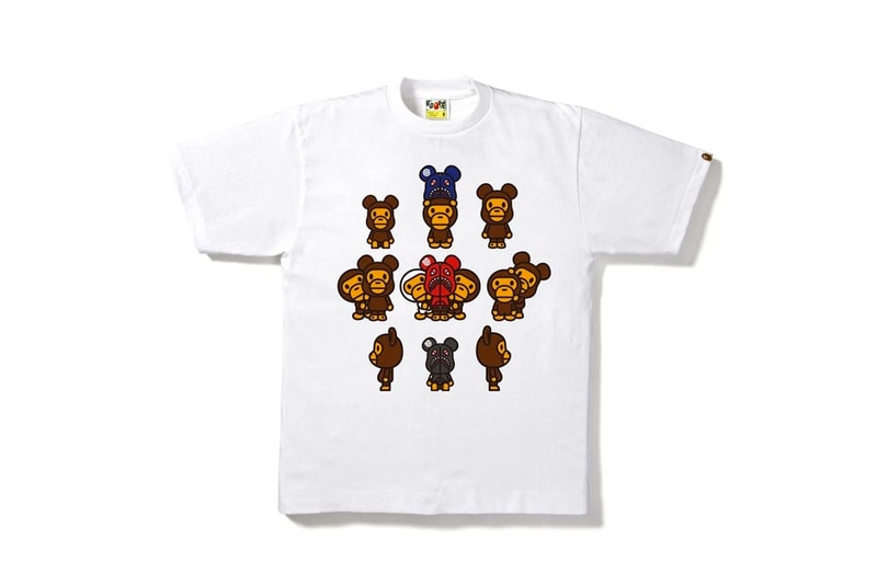 BAPE x BEARBRICK 2016 Fall/Winter Collaboration Medicom Toys Tees Pillows Keychains Baby Milo BE@RBRICK