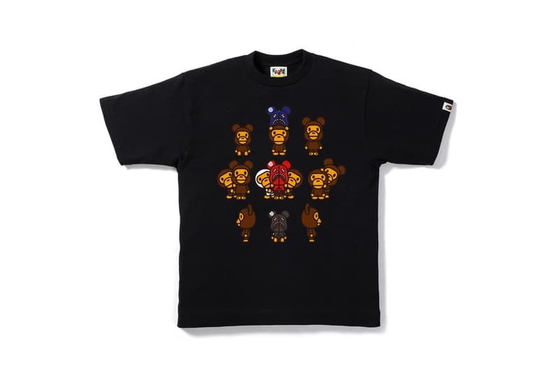 BAPE x BEARBRICK 2016 Fall/Winter Collaboration Medicom Toys Tees Pillows Keychains Baby Milo BE@RBRICK