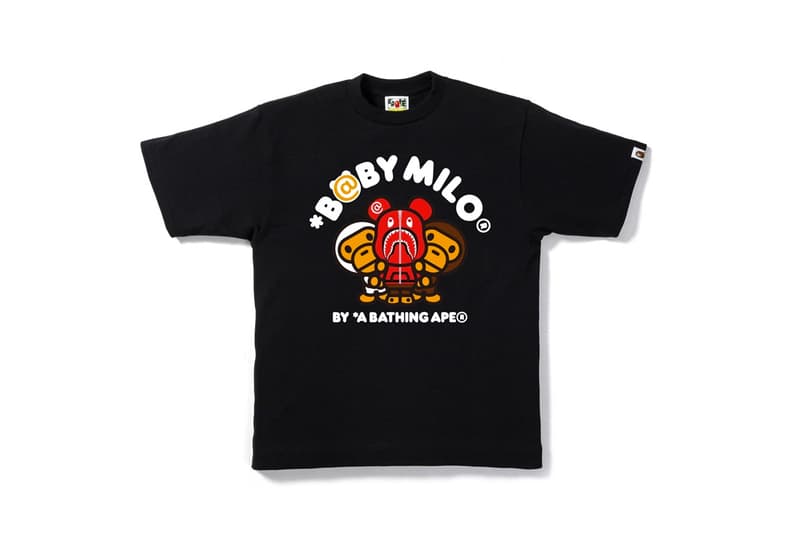 BAPE x BEARBRICK 2016 Fall/Winter Collaboration Medicom Toys Tees Pillows Keychains Baby Milo BE@RBRICK