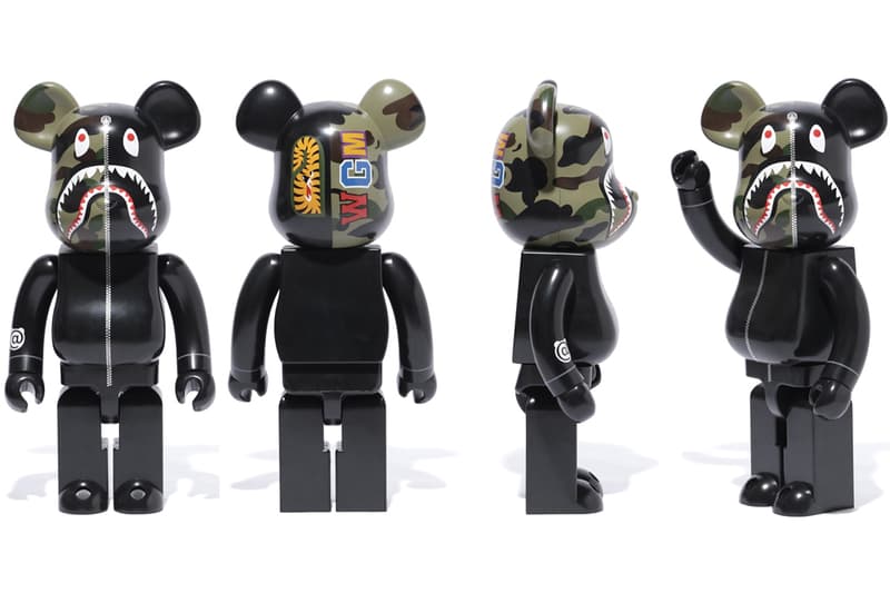 BAPE x BEARBRICK 2016 Fall/Winter Collaboration Medicom Toys Tees Pillows Keychains Baby Milo BE@RBRICK