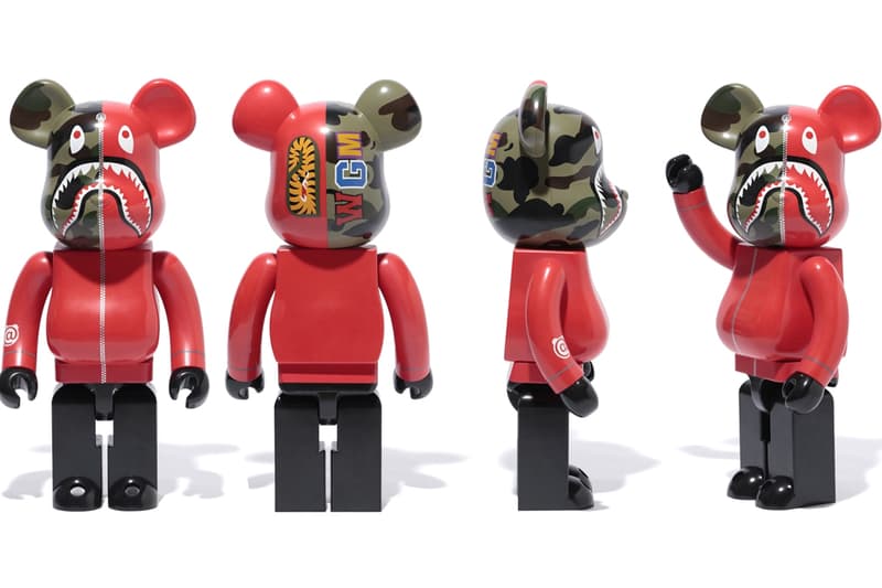 BAPE x BEARBRICK 2016 Fall/Winter Collaboration Medicom Toys Tees Pillows Keychains Baby Milo BE@RBRICK