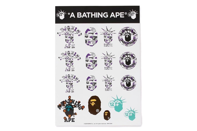 BAPE NYC 12th Anniversary