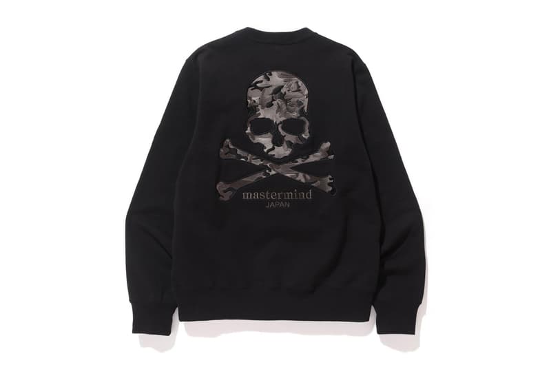 BAPE x mastermind JAPAN 2016 Full Collaboration Unveiled A Bathing Ape Japan Varsity Jackets Rain Jackets Skull-and-bones motif Camouflage APE head