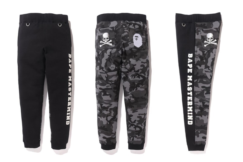 BAPE x mastermind JAPAN 2016 Full Collaboration Unveiled A Bathing Ape Japan Varsity Jackets Rain Jackets Skull-and-bones motif Camouflage APE head