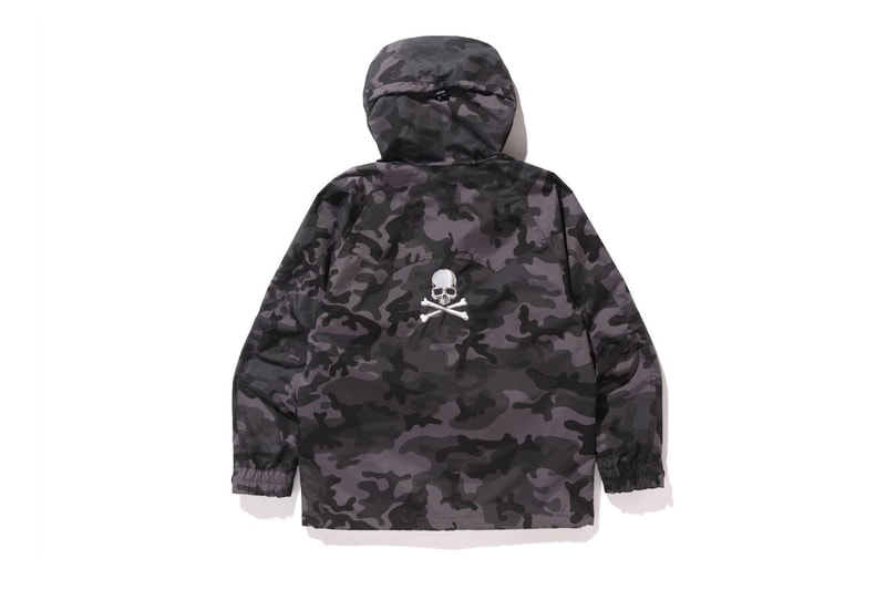 BAPE x mastermind JAPAN 2016 Full Collaboration Unveiled A Bathing Ape Japan Varsity Jackets Rain Jackets Skull-and-bones motif Camouflage APE head