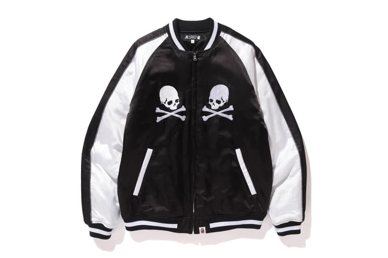 BAPE x mastermind JAPAN 2016 Full Collaboration Unveiled A Bathing Ape Japan Varsity Jackets Rain Jackets Skull-and-bones motif Camouflage APE head