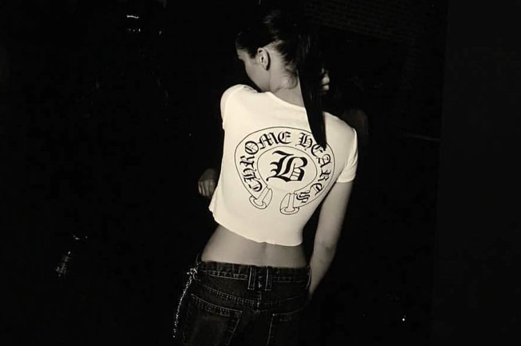 Bella Hadid Has Just Announced a Collaboration with Chrome Hearts