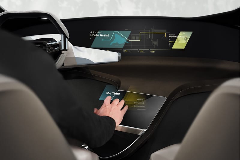 BMW's HoloActive Touch Is a Floating Command Center of Controls