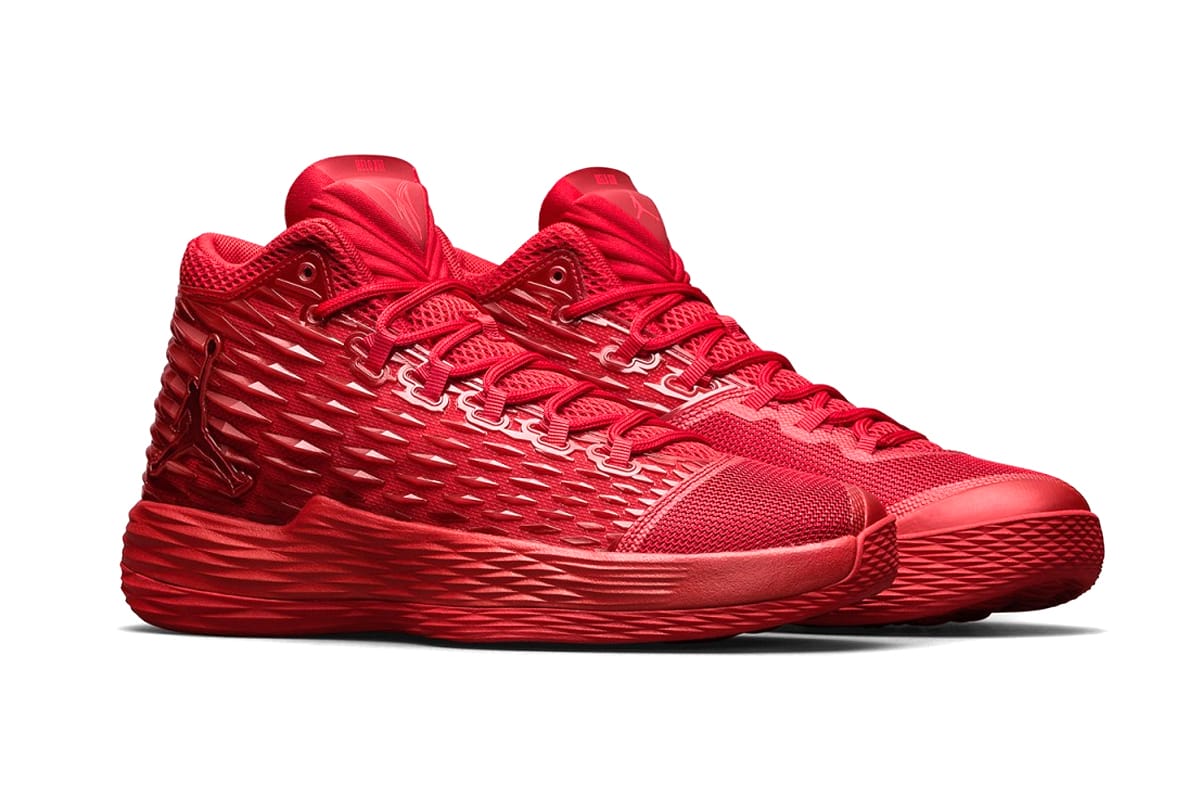 Red PE Jordan Melo M13 on Christmas Day 