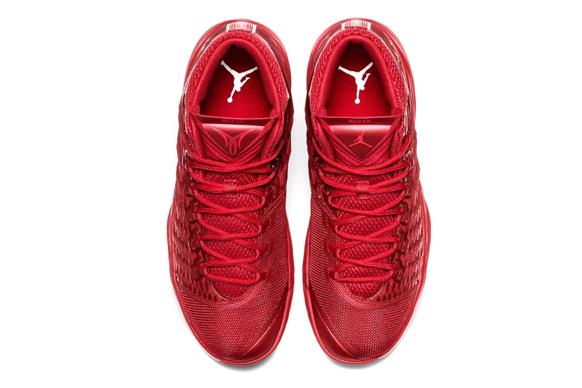 Carmelo Anthony All-Red PE Jordan Melo M13 Christmas Day