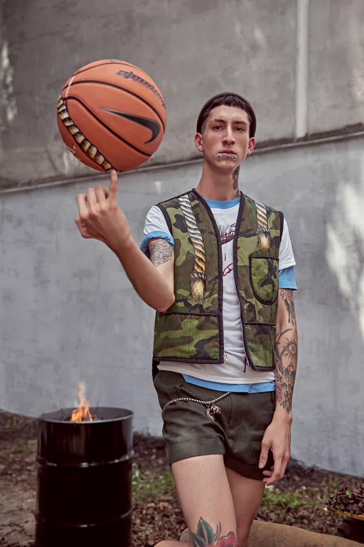Cartel 011 and A La Garçonne Nike Special Field Air Force 1 Editorial