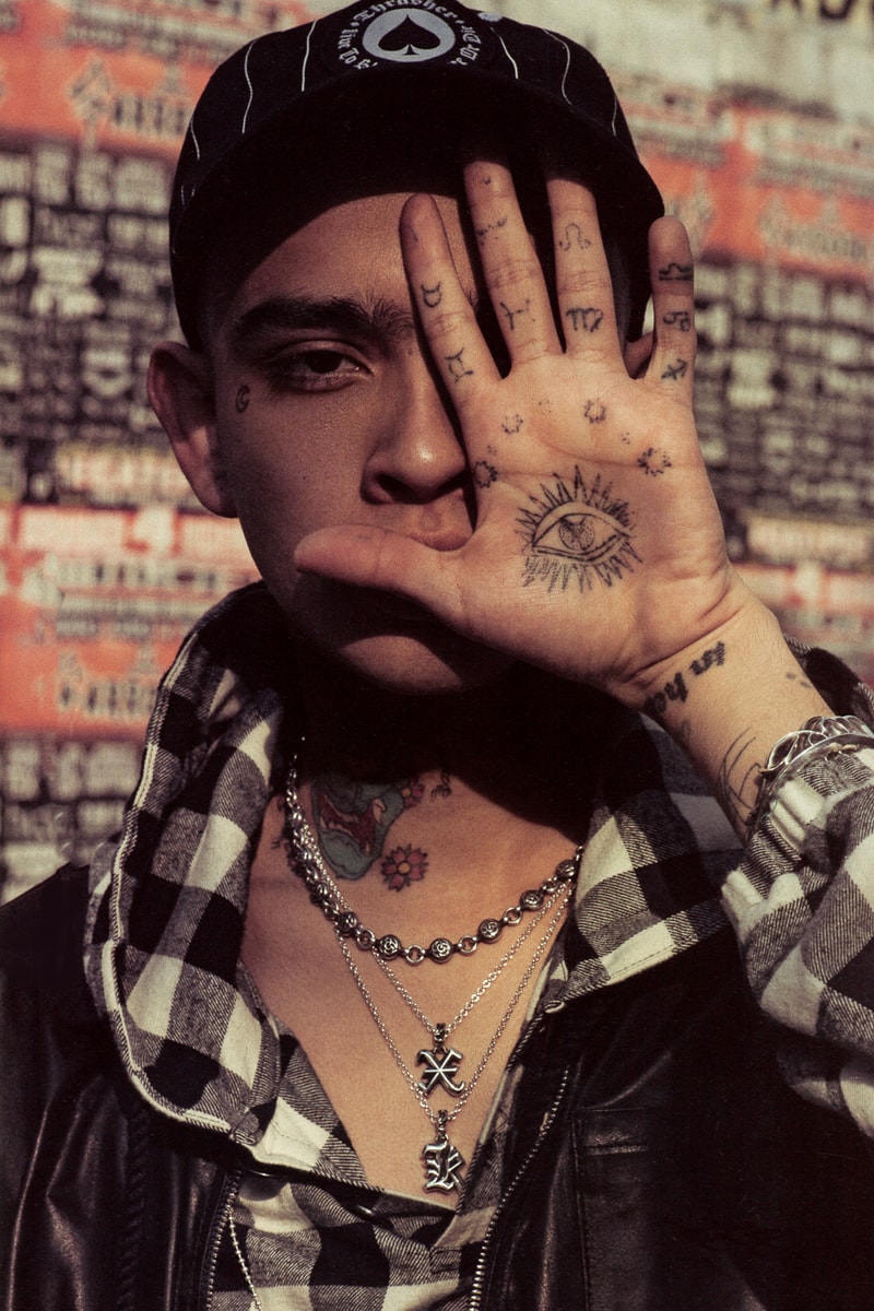 Chrome Hearts 2016 Fall/Winter GRIND Editorial orange black