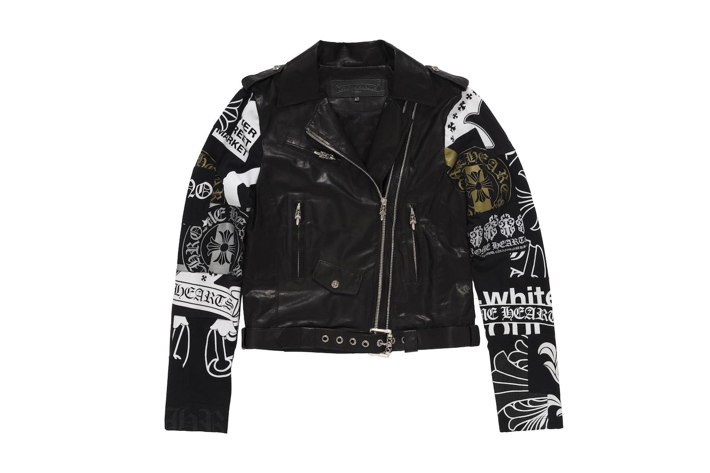Chrome Hearts Dover Street Market Ginza 2016 Winter Leather Jackets Beanie