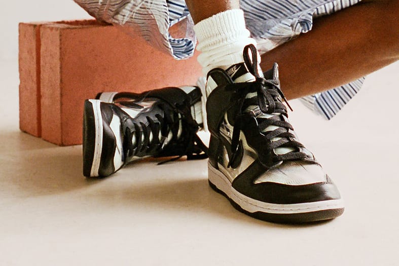 comme des garcons dunk high