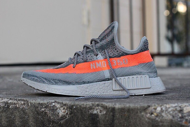 Custom YEEZY BOOST 350 v2 and NMD_XR1 Sneaker by Jake Danklefs