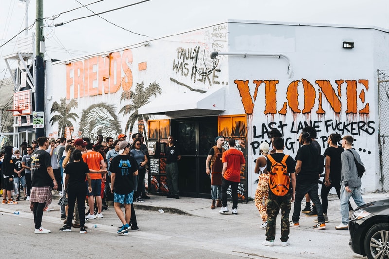 VLONE Pop Up Art Basel Miami ASAP Bari Nike Air Force 1 OFF-WHITE