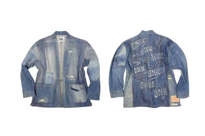 Matt "Manface" McCormick x Dr. Romanelli Hand-Painted Levi's Kimonos