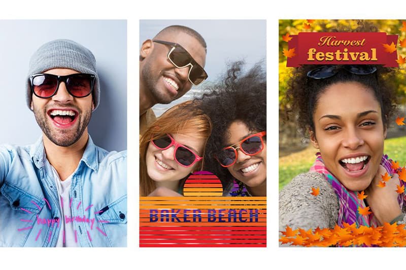 Facebook Location Frames Snapchat Geofilters