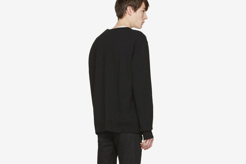 Facetasm Black 'Last Supper' Pullover