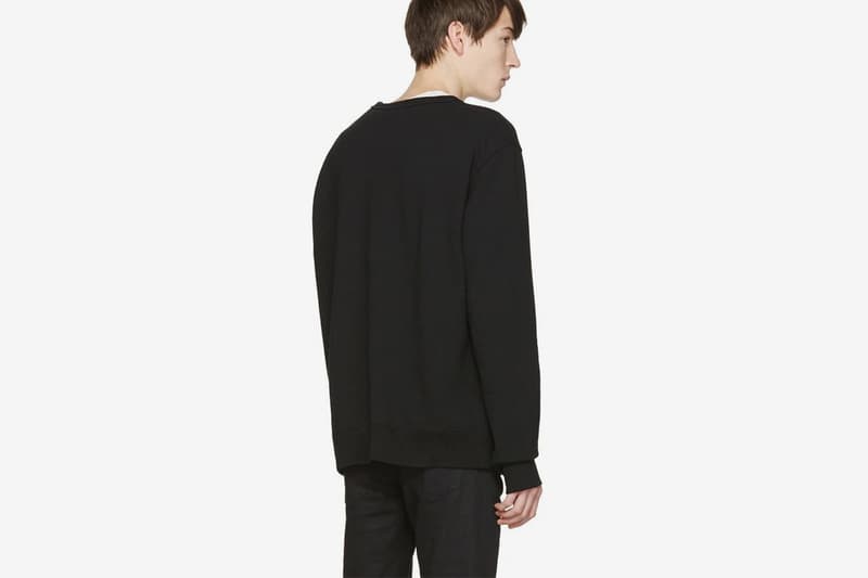 Facetasm Black 'Last Supper' Pullover