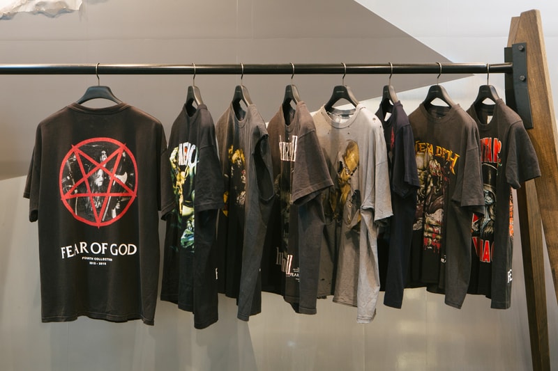 Fear of God x Boon the Shop "Resurrected T-Shirt Project"