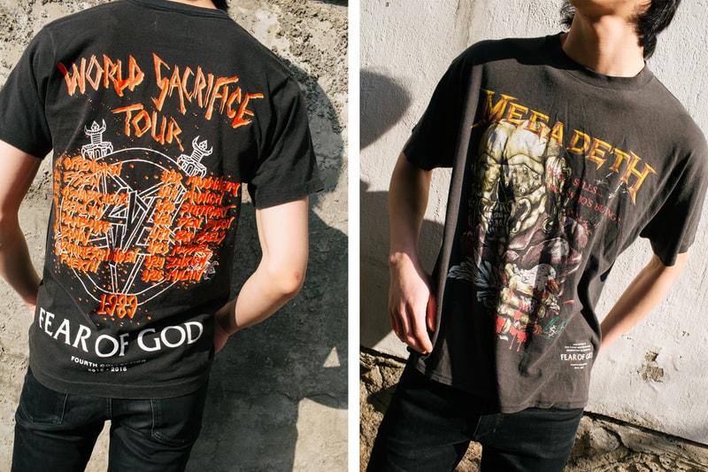 Fear of God x Boon the Shop "Resurrected T-Shirt Project"