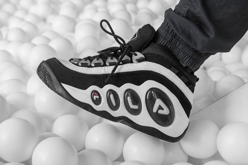 FILA Bubbles OG black white holiday 2016