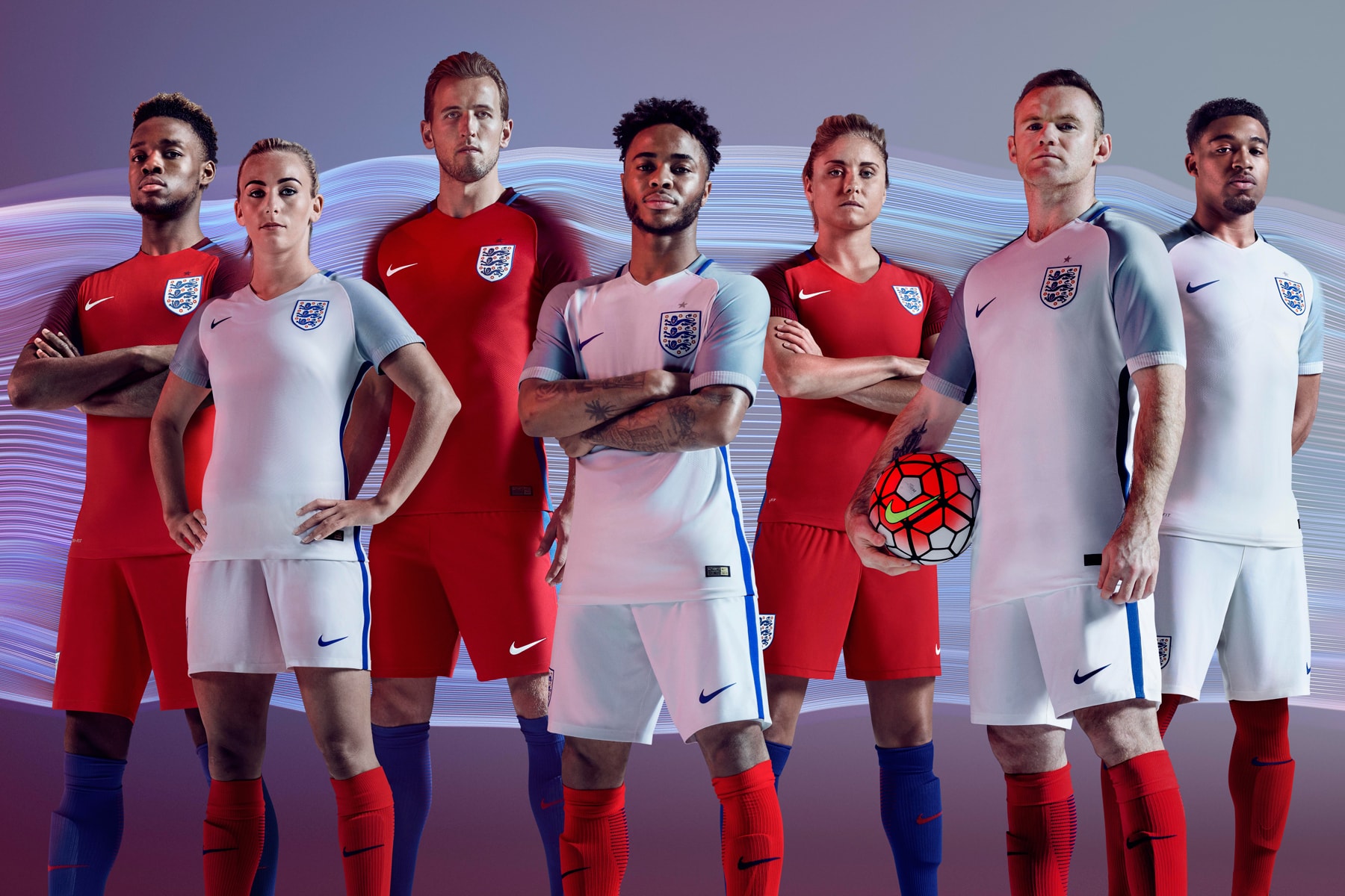Football Association Nike Contract Extension 2016 english england nation team soccer kits jerseys 2030