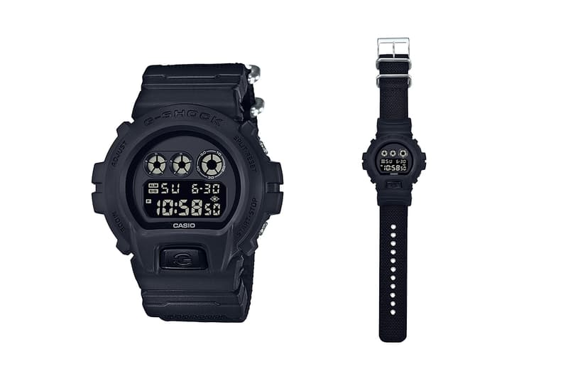 Casio G-SHOCK "Military Black" Collection