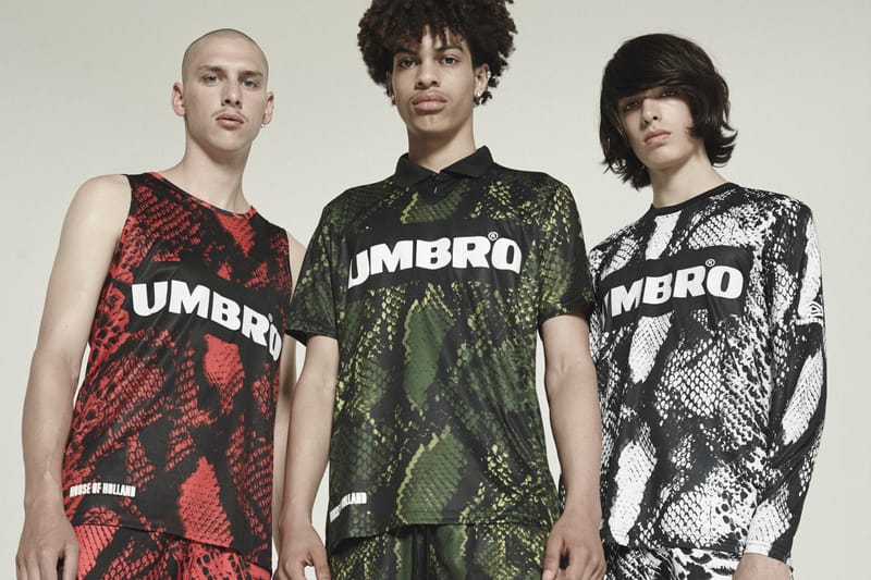 House of Holland and Umbro Offer Vibrant Sportswear Pieces for 2017 Spring/Summer