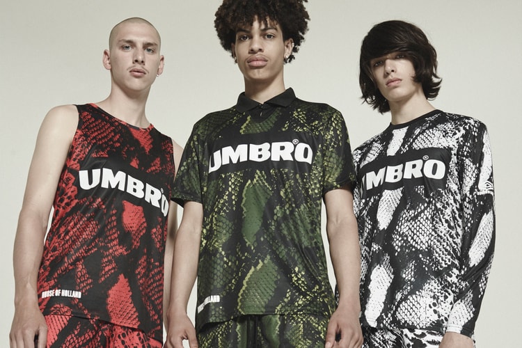 House of Holland and Umbro Offer Vibrant Sportswear Pieces for 2017 Spring/Summer