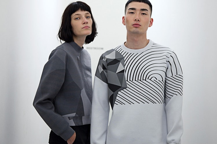 Human Habit Layers 3-D Collage Graphics in Its 2016 Fall/Winter Collection