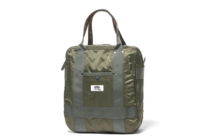 The Junya Watanabe MAN eYe Nylon Twill Tote Bag Draws Inspiration From the MA-1 Flight Jacket