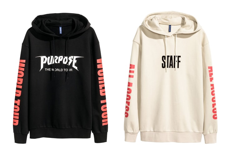 Justin Bieber's Purpose Tour Merch Is Now Available at H&M for Under $35 USD