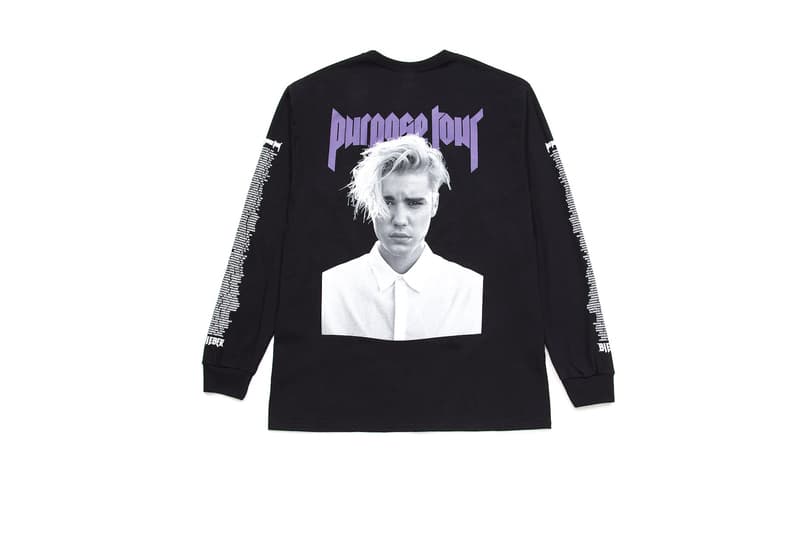 Justin Bieber Purpose Tour 2017 Spring/Summer Collection jb luxury line i.t