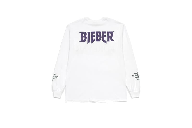 Justin Bieber Purpose Tour 2017 Spring/Summer Collection jb luxury line i.t