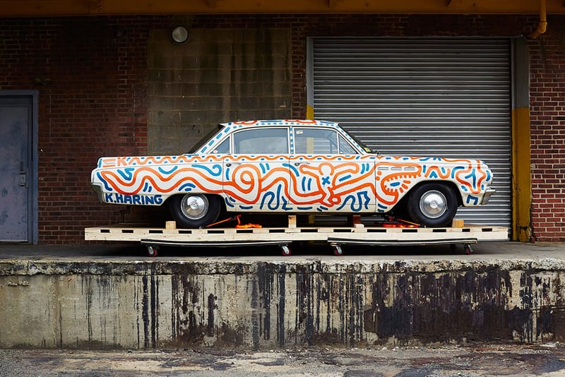 Keith Haring's Art Revisited at New Car Exhibition