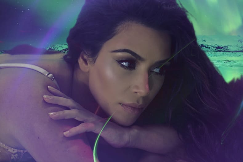 Watch Kim Kardashian West Make Her Ethereal 'LOVE' Advent Calendar Debut