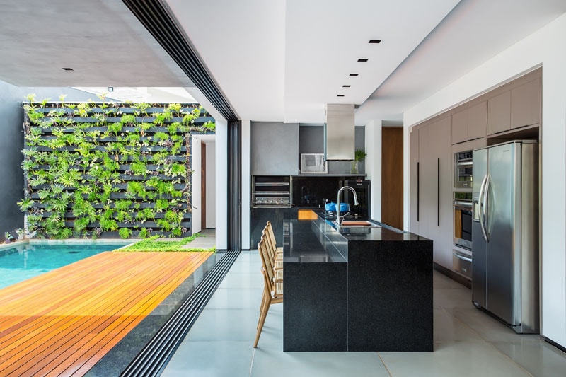 Modern Architecture Design Kitchen Pool