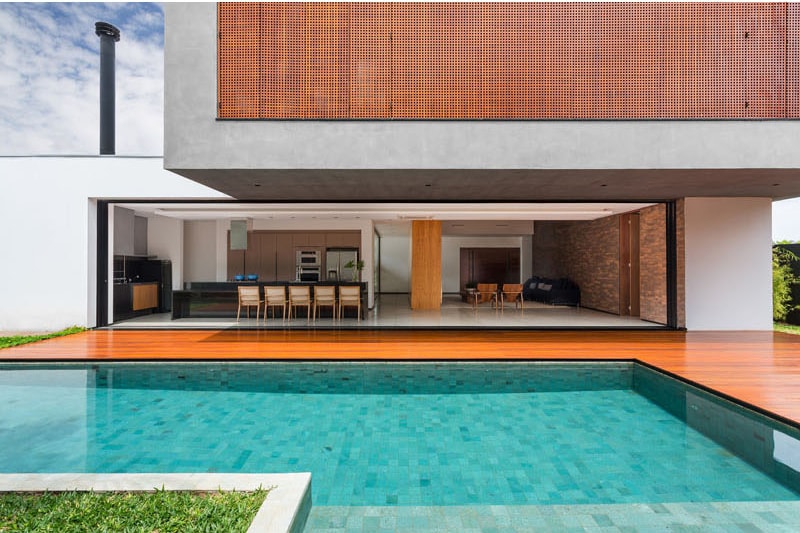 Modern Architecture Design Kitchen Pool