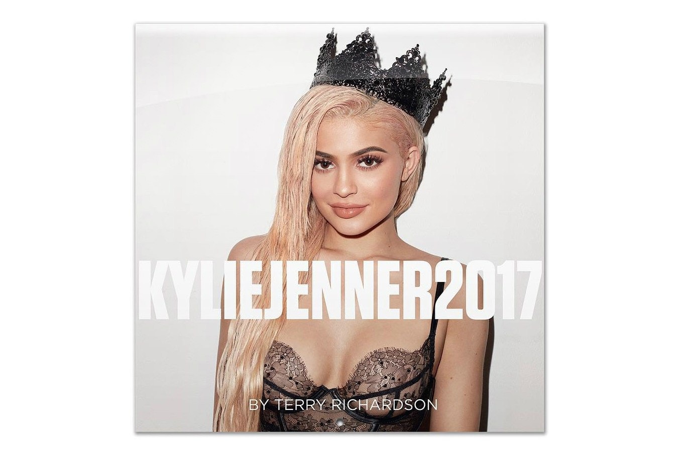Kylie Jenner Gets Her Own 2017 Calendar Shot by Terry Richardson Photograph Kardashian Kendall