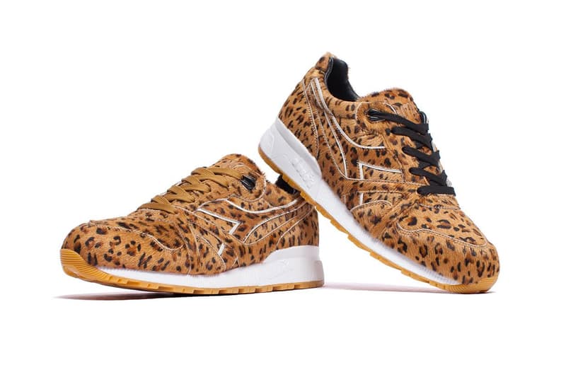 La MJC and Diadora N.9000 "All Gone" 2011 Sneaker cheetah