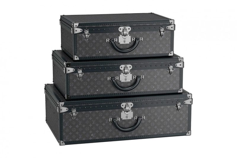 For the First Time Ever Louis Vuitton's Monogram Eclipse Hard Sided Collection Will Be Available in the U.S.