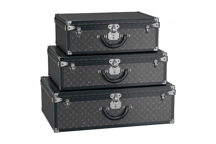 For the First Time Ever Louis Vuitton's Monogram Eclipse Hard Sided Collection Will Be Available in the U.S.
