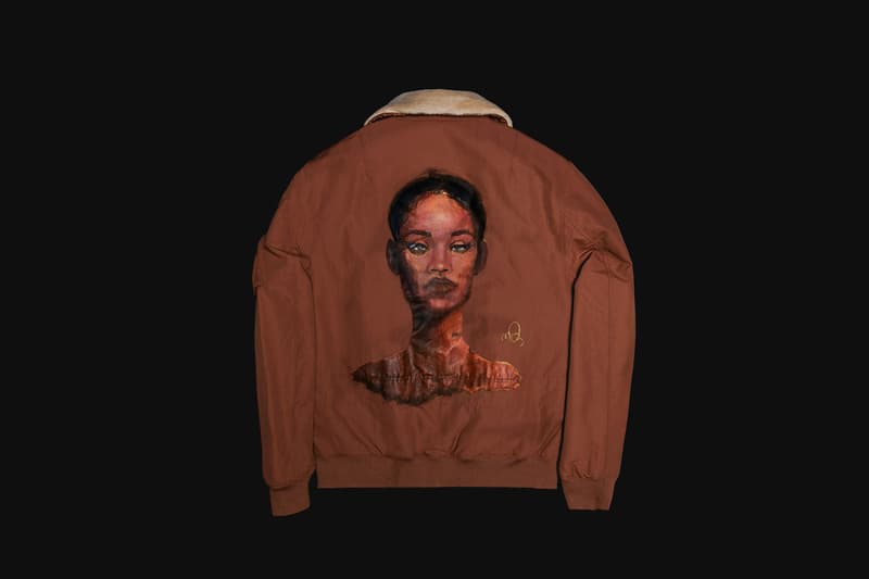 Markeidric Hand Painted Kanye West Tupac Rihanna Flight Jackets