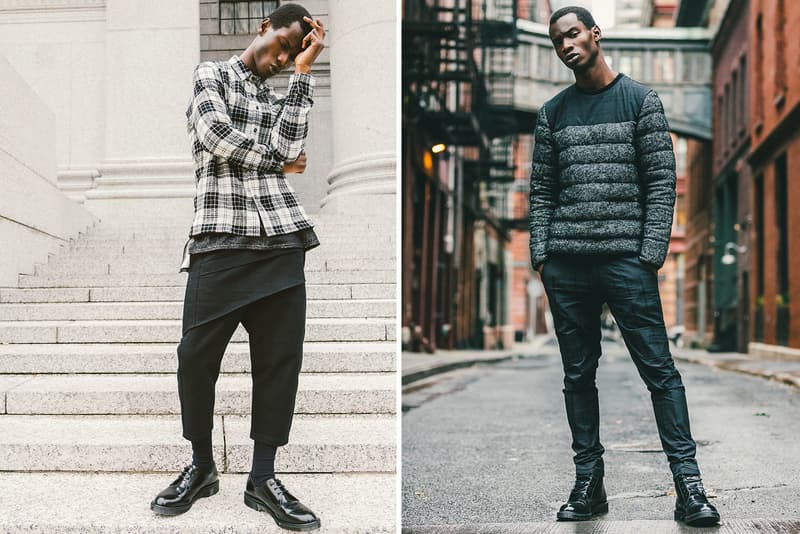 Matiere 2016 fall winter collection lookbook menswear new york city