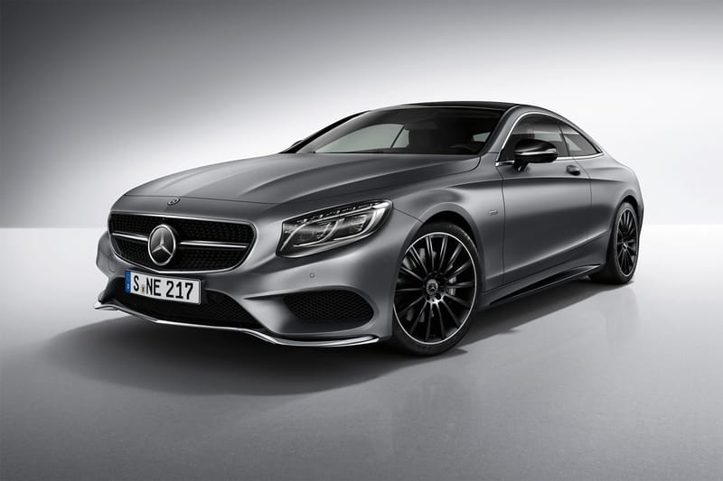 The Mercedes-Benz S-Class Coupe Gets Fitted for the Night