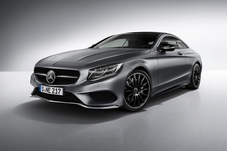 The Mercedes-Benz S-Class Coupe Gets Fitted for the Night